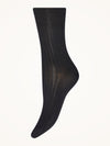 Wolford Luxury Cotton Rib Socks