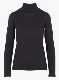 Majestic Soft Touch Fitted Long Sleeve Turtleneck Top