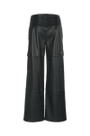 Riani Leather Cargo Trousers