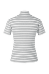 Riani Stand-Up Collar Striped Shirt