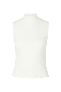 Riani Stand-Up Collar Rib Jersey Top