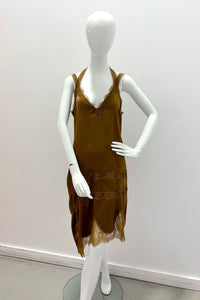 Marella Scoglio Dress - Brown Olive