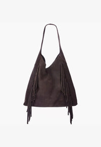 Sac Brave Avah en daim super marron