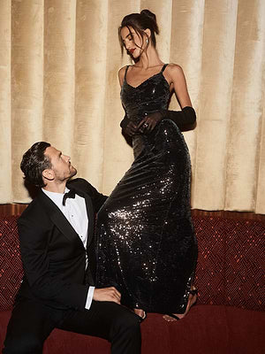 Robe Maxi à Paillettes L'Agence Karma