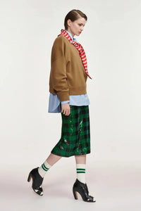 Essentiel Pull Kurtis avec écharpe Camel Club