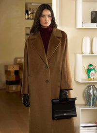 Cinzia Rocca Long Coat - Vicuna