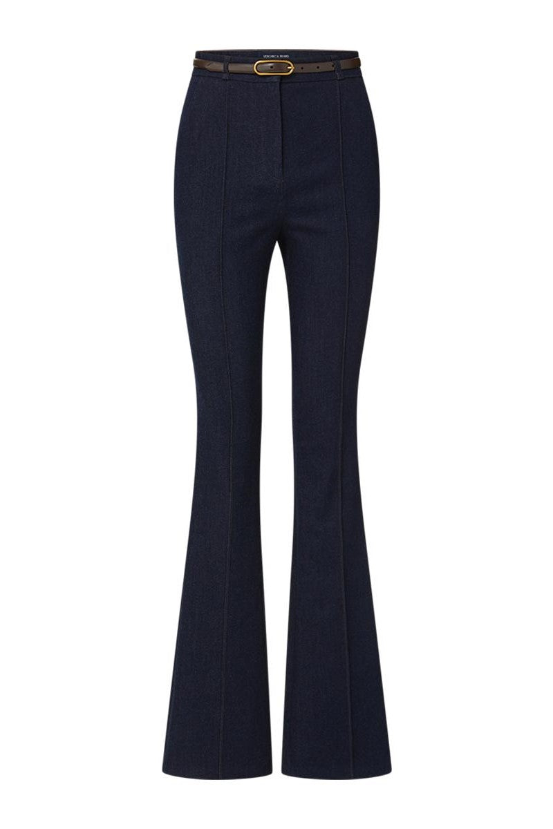 Pantalon en jean avec ceinture Gracie de Veronica Beard