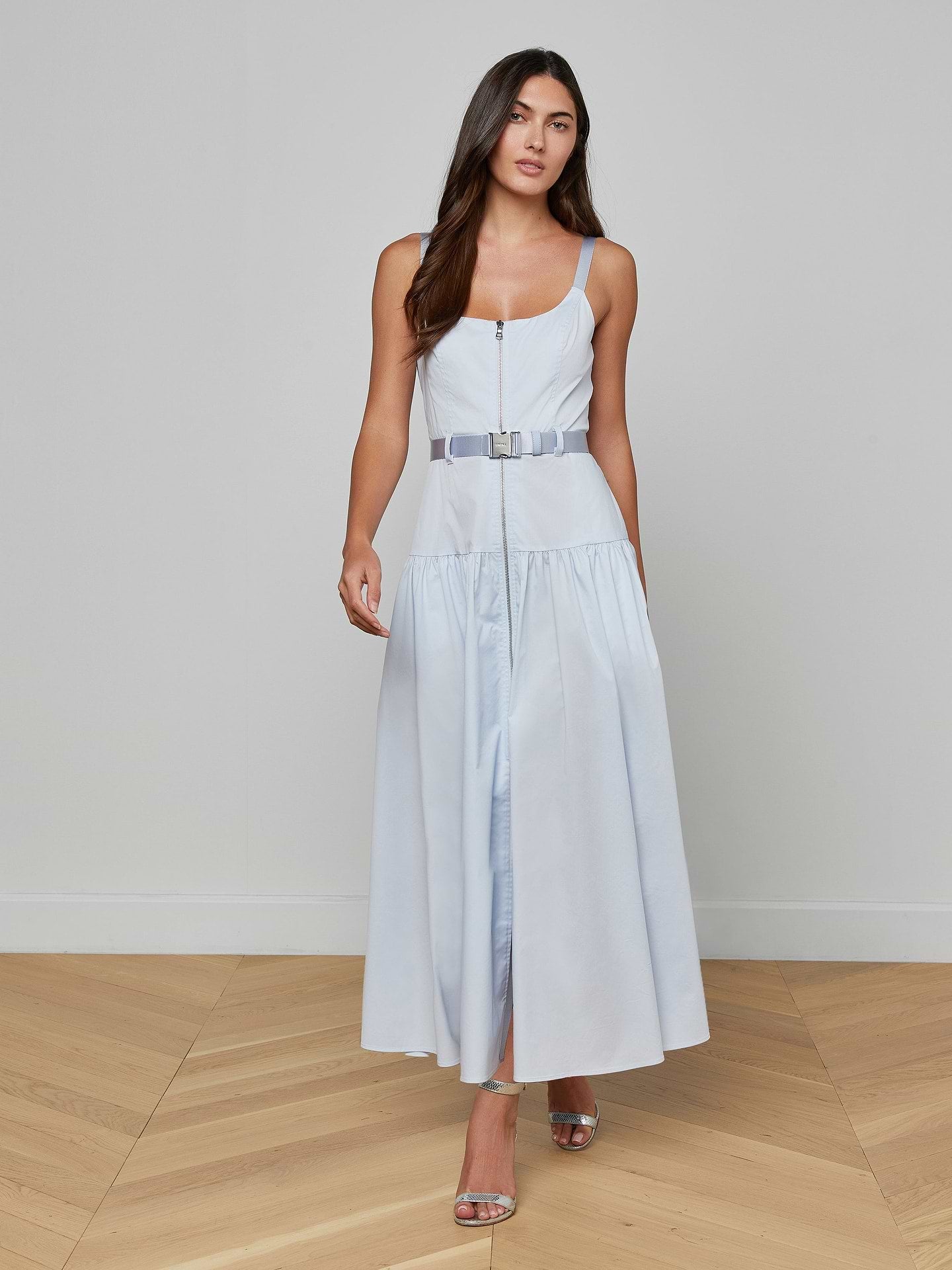 L'Agence Rima Dress Pale Mist Blue