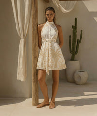 Lace The Label Selvaya Dress Golden Palm