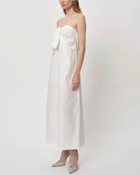 Herskind Chantelle Dress Midi Strapless Dress Black