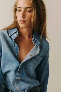 Warp+Weft CHI Town Shacket Pretty Please
