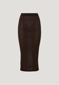 Wolford 012-79316.4881 body à tanga en micro-filet sans coutures Dark Chocolate