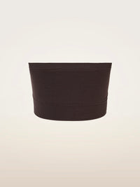 Wolford Seamless Wool Sleeveless Top Dark Wood