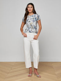 L'Agence Ressi Fitted Tee