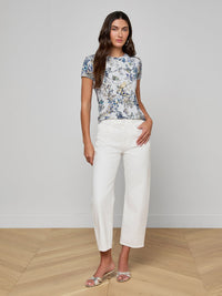 L'Agence Ressi Fitted Tee