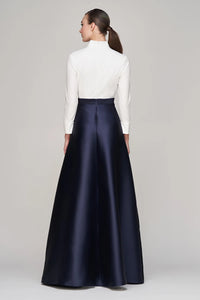 La Petite Robe de Chloe Phoebe Gown White/Dark Twilight