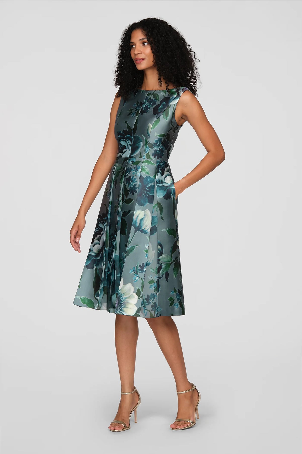 La Petite Robe de Chloe Anastasia Midi Dress Iceberg