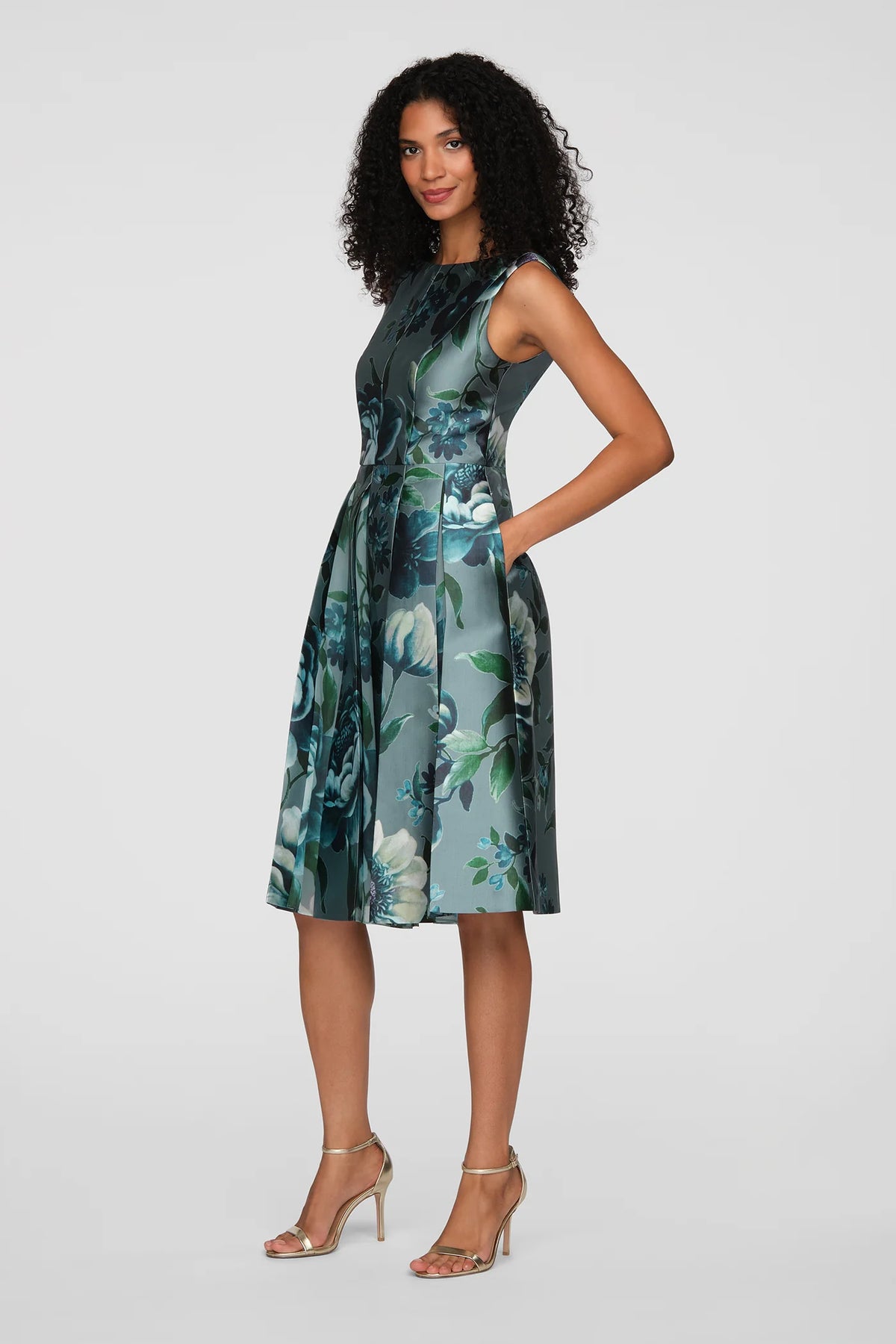 La Petite Robe de Chloe Anastasia Midi Dress Iceberg