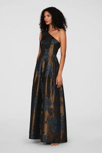 La Petite Robe de Chloe Brynlee Gown Gold/Dark Twilight