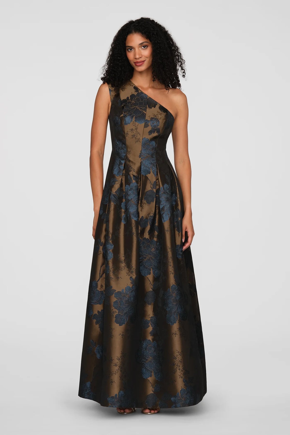 La Petite Robe de Chloe Brynlee Gown Gold/Dark Twilight
