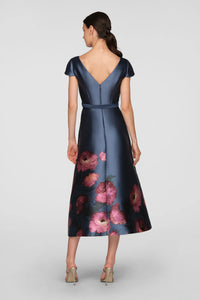 La Petite Robe de Chloe CC55117264-6627 Ina Robe longueur thé Chambray Multi
