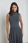 L'Agence Ceci Sleeveless Turtleneck