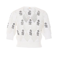 Twinset Embroidered Detailed Knitted Top