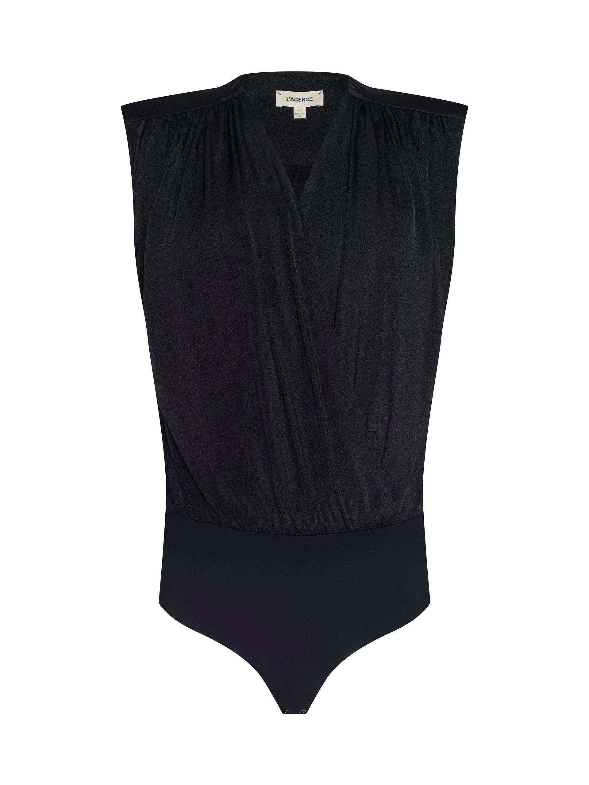 L'Agence Akari Bodysuit Black
