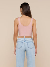 L'Agence Nica Scoopneck Bodysuit Misty Rose