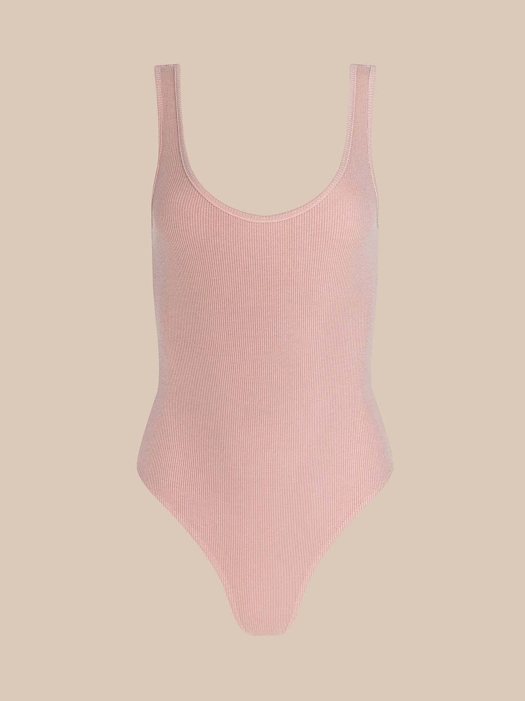 L'Agence Nica Scoopneck Bodysuit Misty Rose