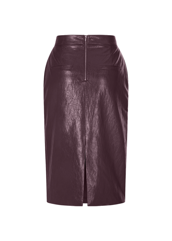 Jupe en cuir vegan Riani