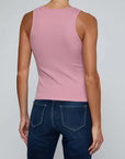 L'Agence Adira Scoop Neck Tank Top Lilas