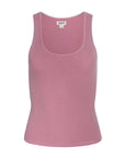 L'Agence Adira Scoop Neck Tank Top Lilas