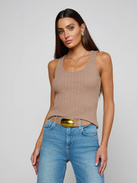L'Agence Adira Scoopneck Tank