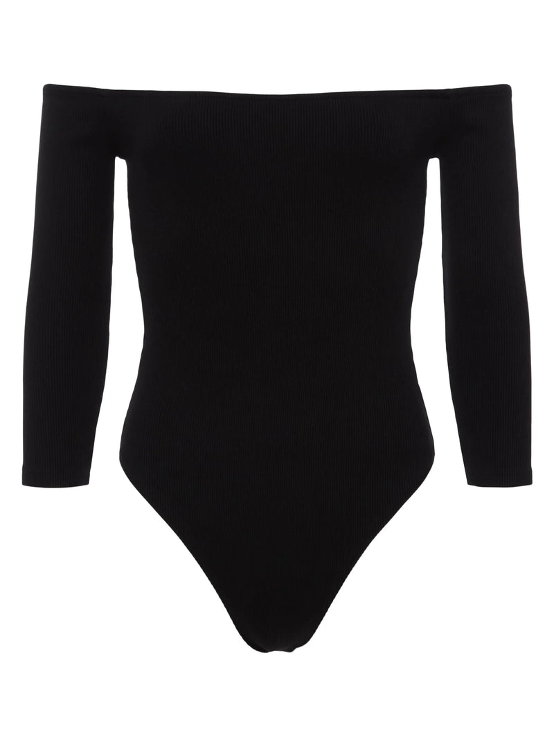 L'Agence Evelyn Off-The-Shoulder Bodysuit
