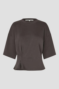 Second Female Missouri Tee - Dark Brown Melange