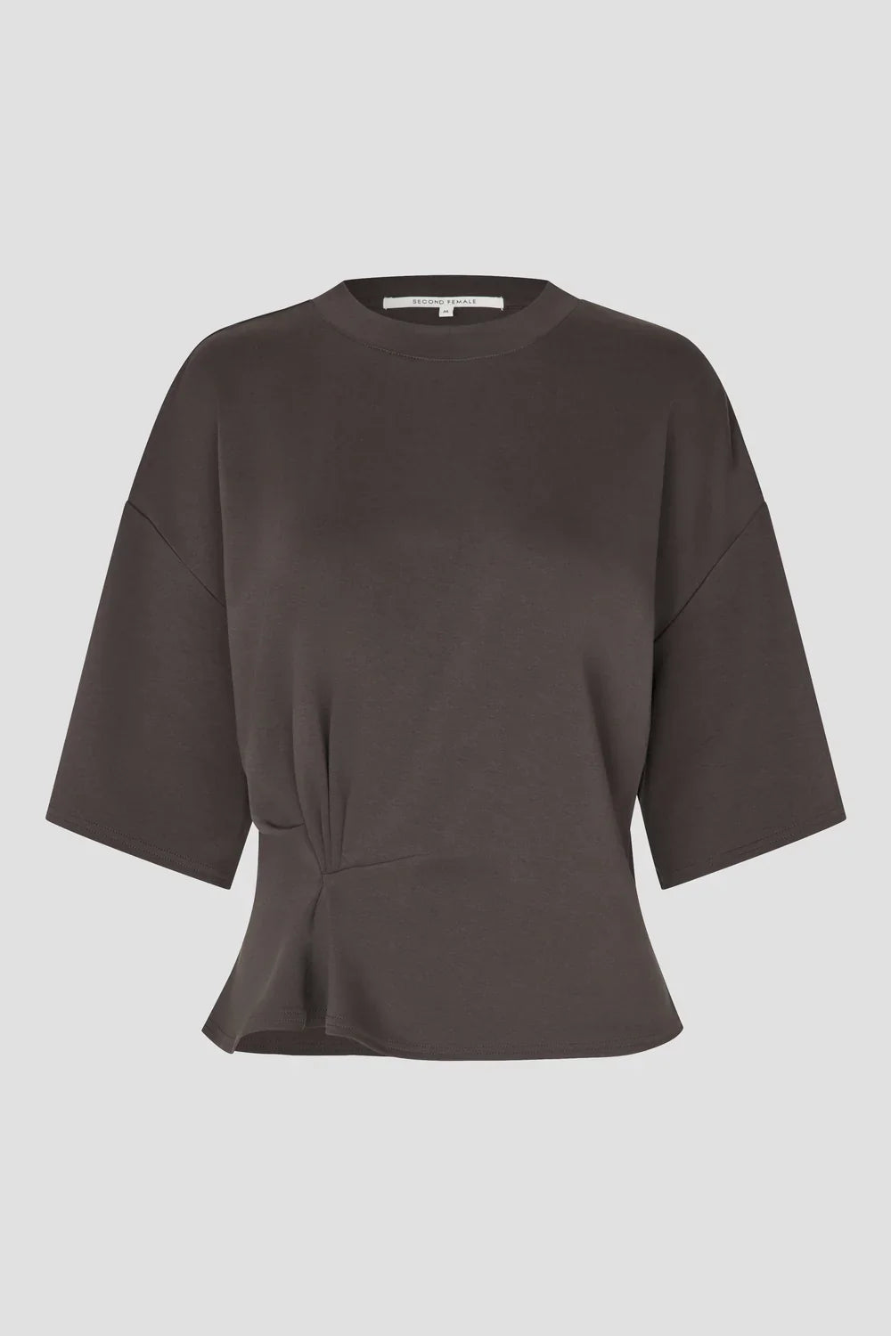 Second Female Missouri Tee - Dark Brown Melange