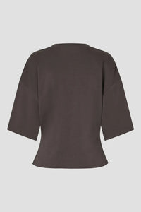 Second Female Missouri Tee - Dark Brown Melange