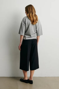 Second Female Missouri Tee - Mid Grey Melange