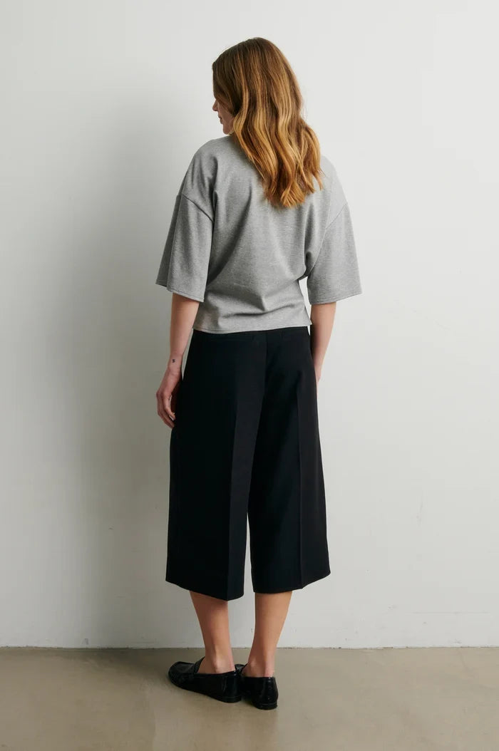 Second Female Missouri Tee - Mid Grey Melange