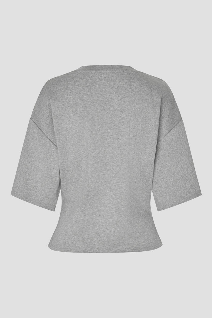 Second Female Missouri Tee - Mid Grey Melange