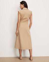 Veronica Beard Orla Dress Khaki