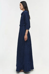 Robe ceinturée à manches longues Simkhai Courtney