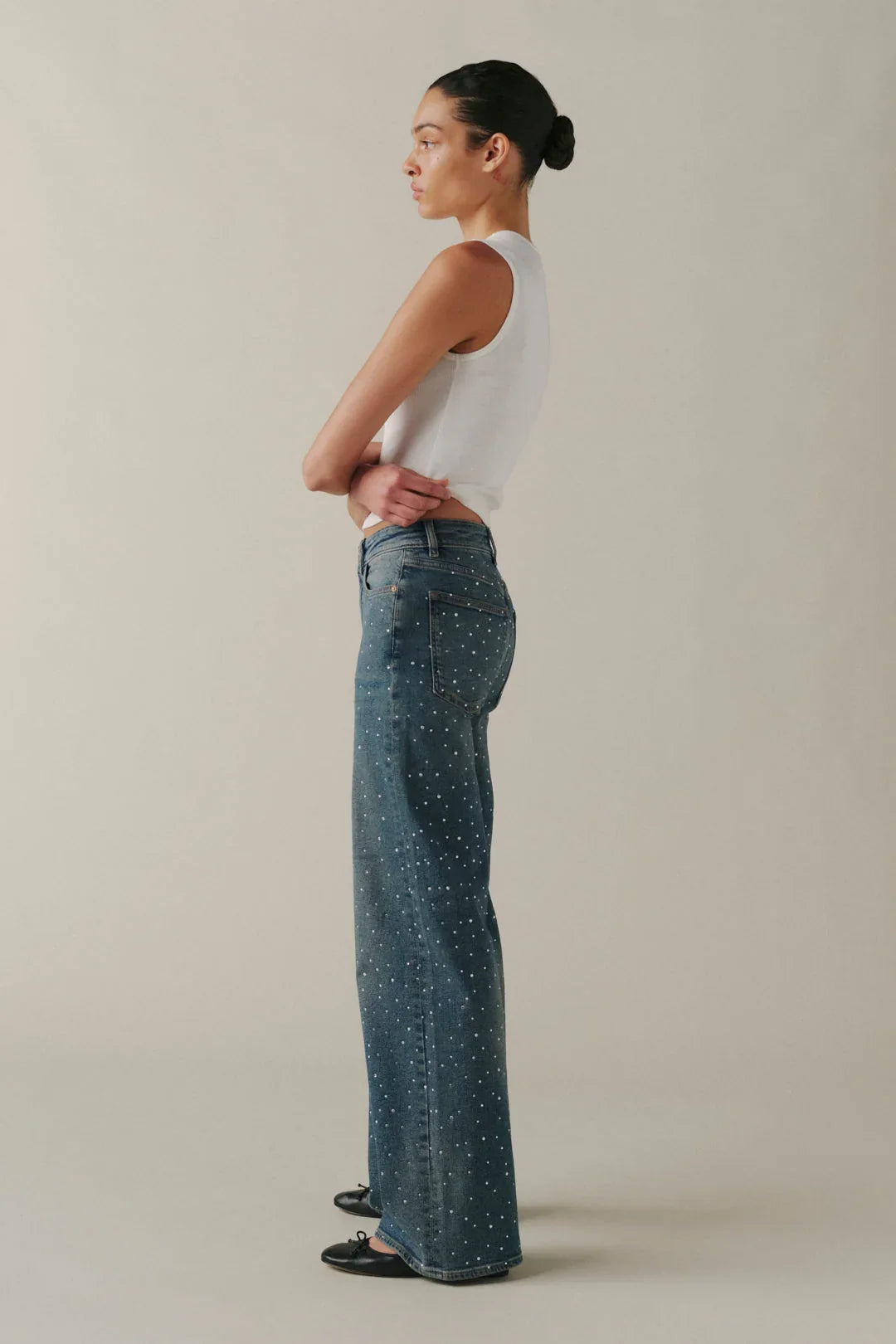 Warp+Weft NCE Wide Leg Jean