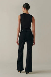 Warp+Weft The Californian - Slim Wide Leg Jeans