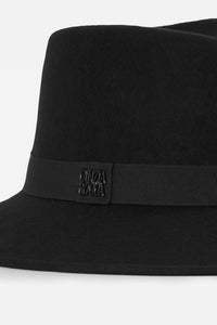 Cinzia Rocca CXHA000-66U1-01 Chapeau Noir