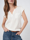 Repeat Woven Silk Blouse