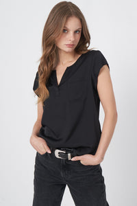 Repeat Woven Silk Blouse