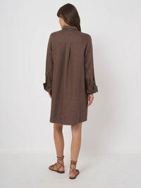 Repeat Pure Linen Blouse Dress