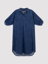 Repeat Knee-Length Denim Dress
